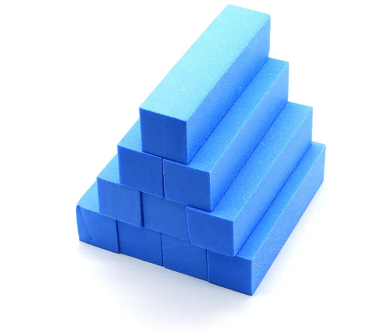Lot de blocs polissoirs pour ongles, modèle 27