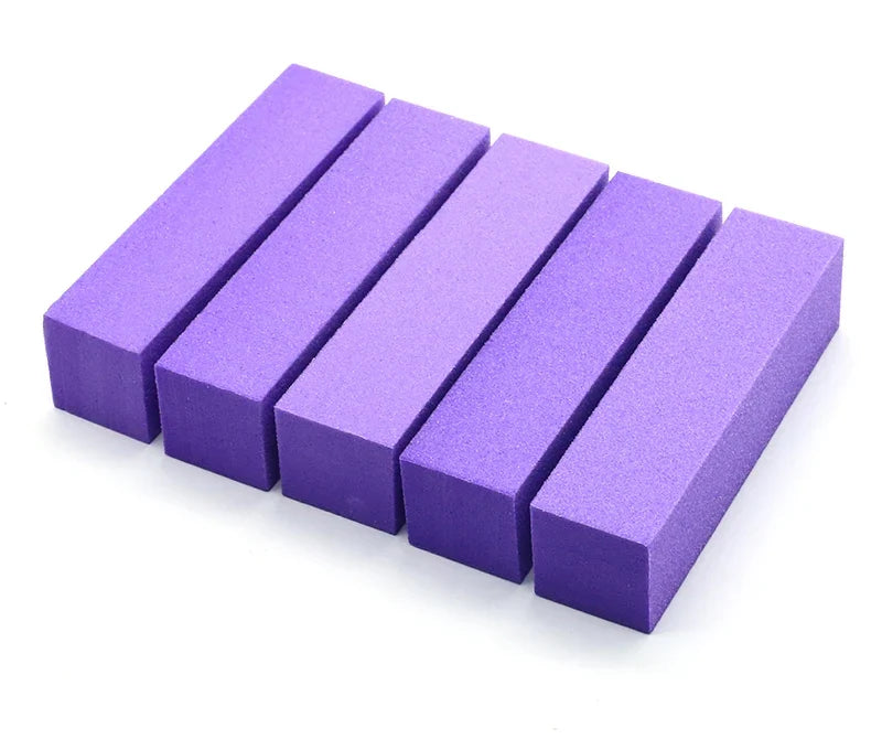 Lot de blocs polissoirs pour ongles, modèle 15