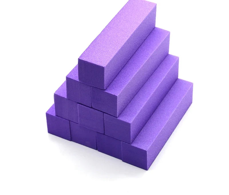 Lot de blocs polissoirs pour ongles, modèle 2