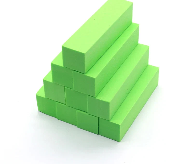Lot de blocs polissoirs pour ongles, modèle 22
