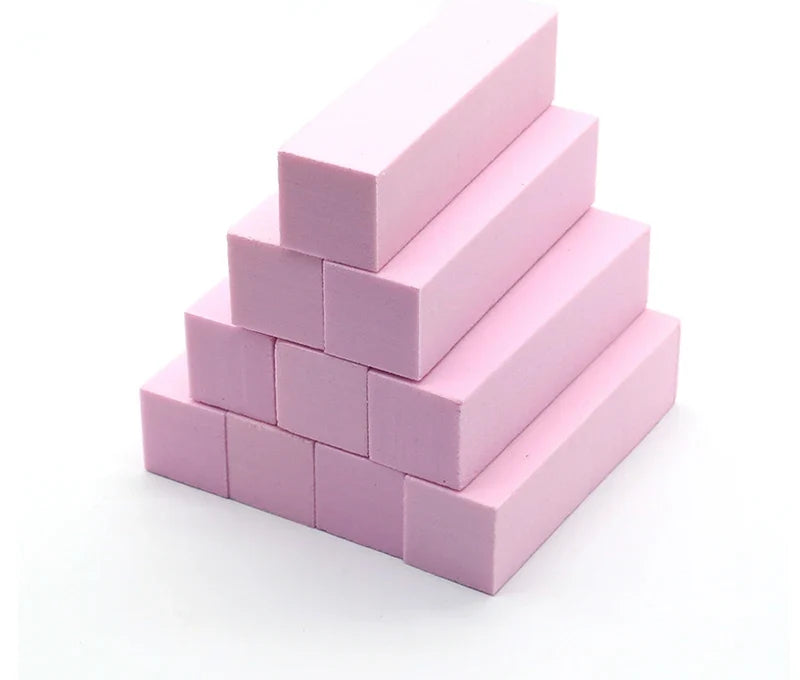 Lot de blocs polissoirs pour ongles, modèle 16