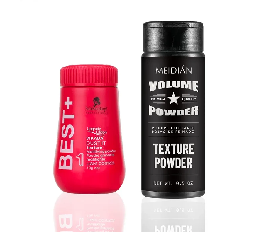 Ensemble de deux : poudre coiffante et poudre texturisante