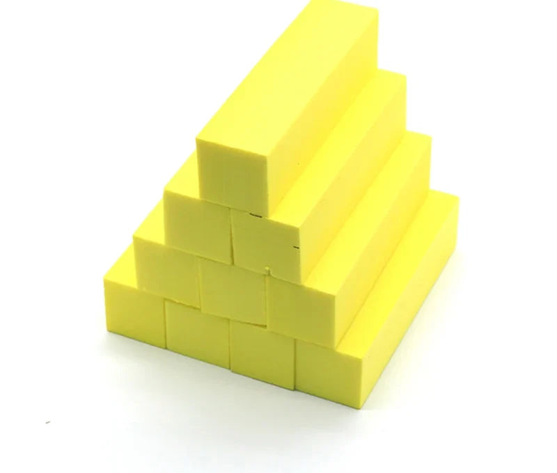 Lot de blocs polissoirs pour ongles, modèle 8