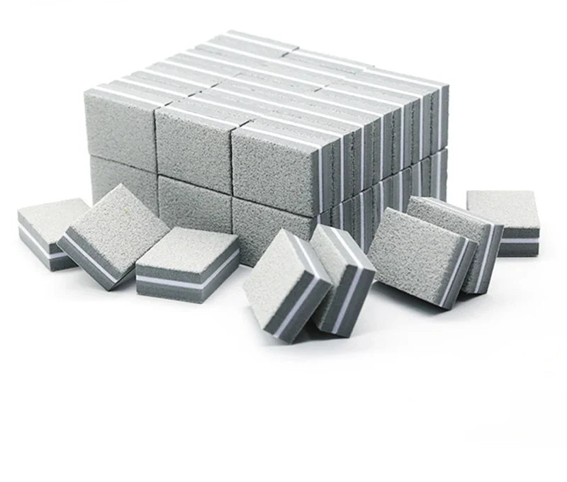 Lot de blocs polissoirs pour ongles, modèle 17