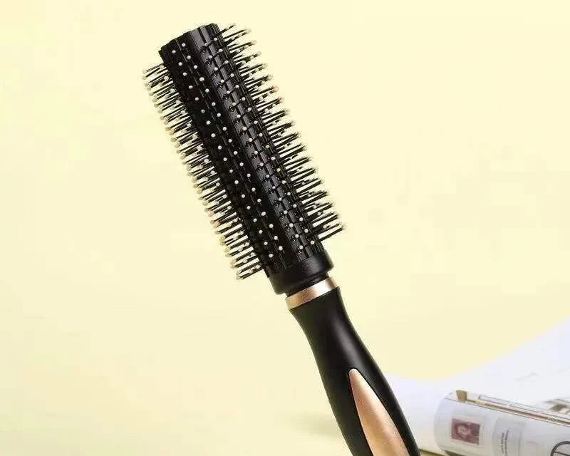 Brosse ronde de coiffage, vue de côté