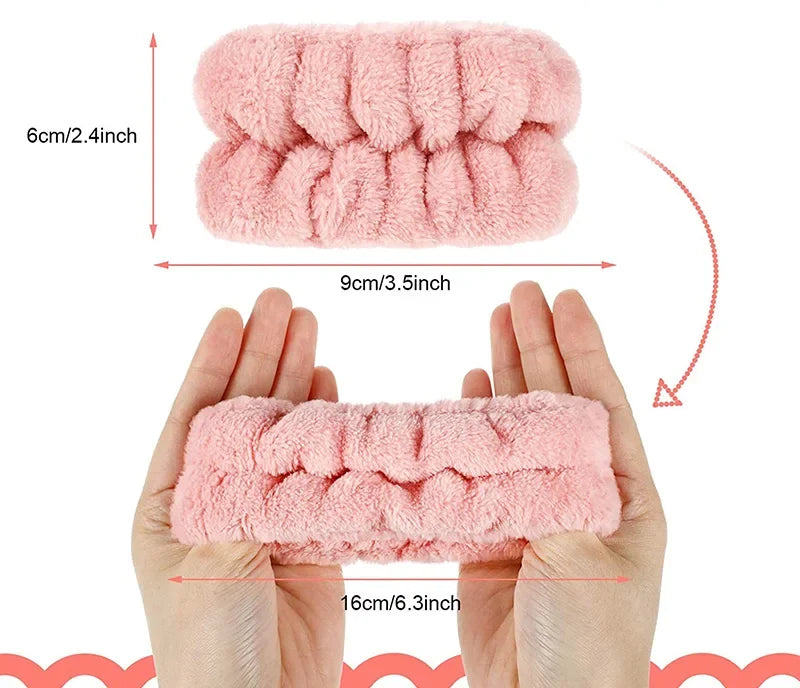 Bracelets absorbants tenus dans les mains, 9 cm de large