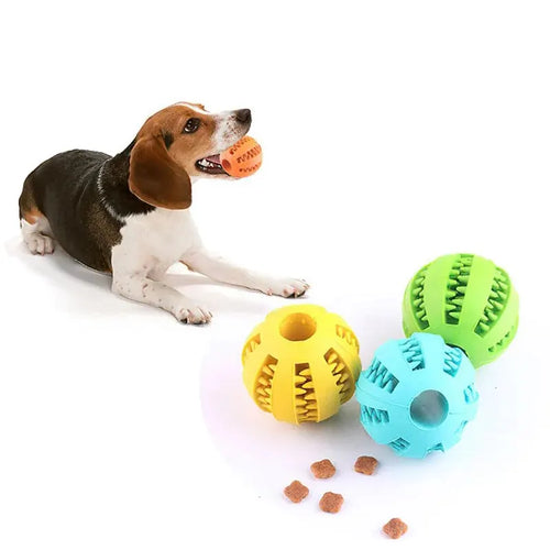 Balle distributrice de friandises pour chien – Jouet à mâcher – photo 4