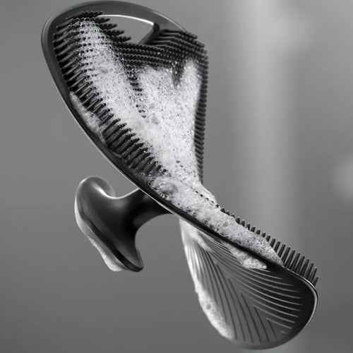 Brosse corporelle exfoliante en silicone – photo 5