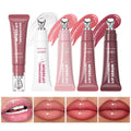 Gloss à lèvres brillant – teintes rosées et transparentes