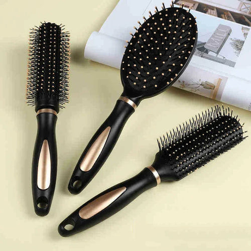 Brosse à Cheveux Pneumatique Antistatique avec Massage du Cuir Chevelu