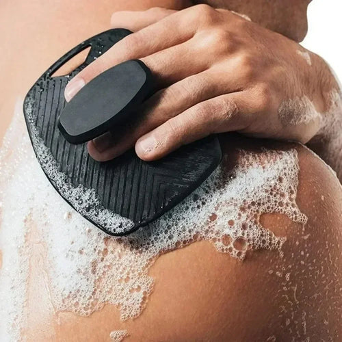 Brosse corporelle exfoliante en silicone